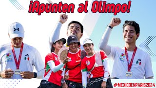 ¡Apunten al Olimpo Tiro con arco mexicano entra en acción en París 2024 [upl. by Gati765]