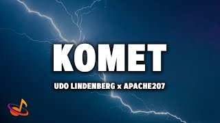 Udo Lindenberg x Apache 207  KOMET Lyrics [upl. by Aneda56]