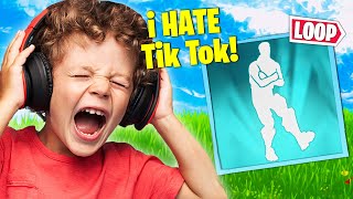 Trolling ANGRY Kid with NEW Rasputin TikTok EMOTE RAGE [upl. by Albarran]