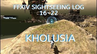 Shadowbringers Sightseeing Log 1622 Kholusia [upl. by Balfour129]