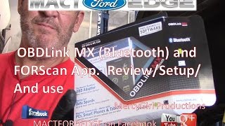 OBDLinks MX Bluetooth and FORScan Review and setup [upl. by Eiramacissej190]