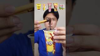 EATING VARIOUS DIPPING BISCUIT STICK asmr mukbang [upl. by Aihsenek]