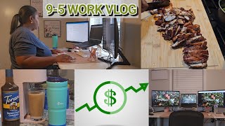 95 Work Vlog  My underwriting salary history  WFH day  I cant believe my boss did that [upl. by Tnek]