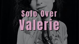 Solo Over Valerie  Backing Track [upl. by Malcom]