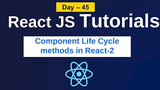 component life cycle methods in react 2 component life cycle in react reactjs tutorials in telugu [upl. by Aloin547]