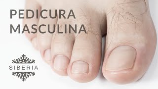 PEDICURA para HOMBRE  PASO a PASO de la PEDICURA MUY FÁCIL 🦶 [upl. by Mckee]