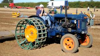 Fordson E27N rolling at Little Casterton [upl. by Sucrad]