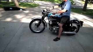 1959 BSA A10 Super Rocket Part 1 [upl. by Saxon97]