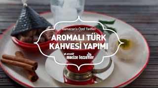 Aromalı Türk Kahvesi Tarifi mucizelezzetler [upl. by Amerak]