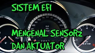 Sensor dan aktuator  sistem EFI  Mesin AVANZA [upl. by Nadda]