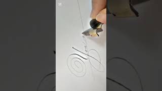 Spencerian spencerian handwriting calligraphy [upl. by Rea892]