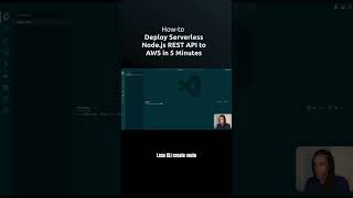 The easiest way to deploy Serverless Nodejs REST APIs to AWS [upl. by Edina]