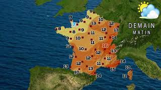 Prévision météo France du Lundi 8 au Dimanche 14 Avril 2024 [upl. by Novelia]