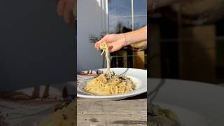 Truffle Pasta trüffeltrüffelpastatrufflefood viraleasycooking fastcooking [upl. by Eirok]