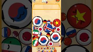 Annyeong 😉 🇰🇷 fypシ゚viral games countryballs gaming fyp fun challenge [upl. by Esiuqram190]