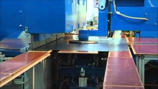 MULTIFOLD MF 51 SHEET METAL PUNCHING AND FOLDING LINE FOR PANELS [upl. by Okier]