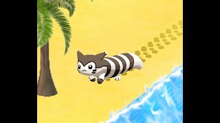 Furret Walk on Relaxing Beach 10 hours [upl. by Ariaek]