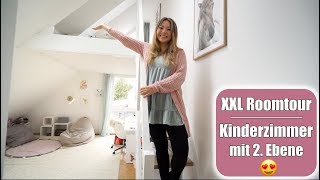 XXL Kinderzimmer Roomtour mit Hochebene 😍Vorher  Nachher  Pferde Mädchen Traum  Mamiseelen [upl. by Toole]