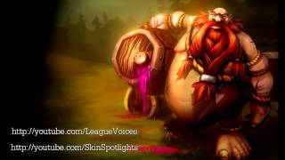 Gragas Voice  English  League of Legends [upl. by Carmen459]