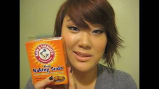 How To Minimize Pores with Baking Soda [upl. by Haelam222]