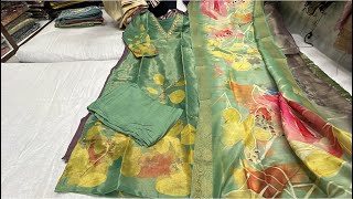 Chickpet Bangalore wholesale kurti sets amp co ord setsSingle saree courier available [upl. by Lytsirhc]