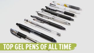 Top Gel Pens of All Time [upl. by Estell]