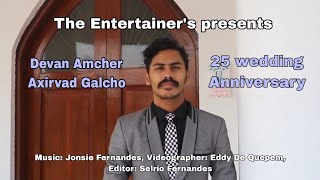 Devan amcher axirvad galcho 25 Anniversary Konkani Song Selroy Fernandes [upl. by Skutchan]