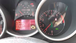 ALFA ROMEO 147 TS ECO Motor control system failure [upl. by Waligore]