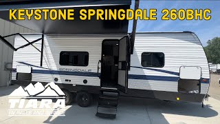 2024 Keystone Springdale 260BHC  Tiara RV Sales [upl. by Matrona]