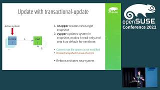 openSUSE Conference 2022  State of transactionalupdate [upl. by Yllac]