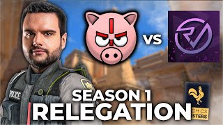 Kampf um den Aufstieg in Div 3 🐷 TEAM SCHWEINEAIM vs Reveal Oldsql 🐷  DACH CS MASTERS SAISON 1 [upl. by Florette]