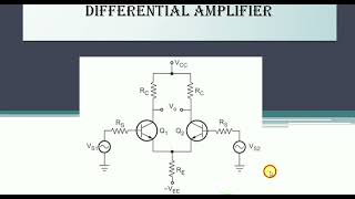 Introduction to Differential Amplifier Explained Differential Mode gain  Common Mode gain [upl. by Denni]