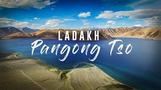 Pangong Lake LADAKH  Epic Drone Views at Pangong Tso Ladakh  Ft Sonam Wangchuk [upl. by Gertrude652]