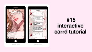 interactive carrd tutorial 15 [upl. by Adnuhsat76]