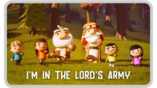 Im In the Lords Army Yes Sir Featuring Michael Tait  plus more Bible songs for kids [upl. by Alecram]