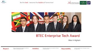 BTEC Enterprise Pathways 2022 [upl. by Rimidalg]