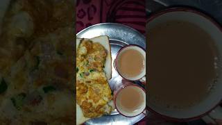 Morning Breakfast🤤🤤  egg bread omeletegg recipe egg bread recipe egg​ eggbread​ shorts [upl. by Perretta]