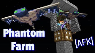 Simple Phantom Farm AFK  Minecraft [upl. by Israeli]