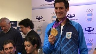 quotEspero que sea el comienzo de algo importantequot dijo el ganador de la medalla de oro [upl. by Bascomb]