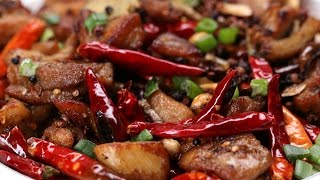 Super Spicy Szechuan Chicken [upl. by Arbba430]