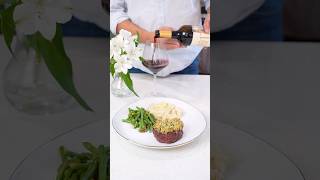 ParmesanHerb Crusted Filet Mignon Recipe [upl. by Namien299]