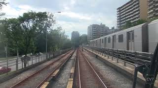 Toronto Subway Davisville  St Clair [upl. by Yelekreb]