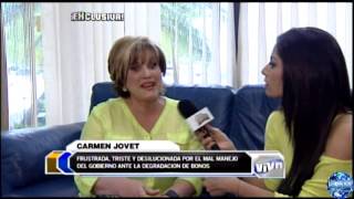 Carmen Jovet Pierde Ahorros de Toda Su Vida [upl. by Selim210]