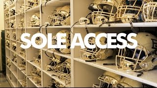 Inside Baylor Universitys Football Locker Room  Sole Access [upl. by Inalawi]