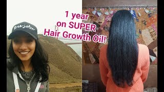 1 year hair journey on Curly Proverbs Super Hair Growth Oil [upl. by Ajar]