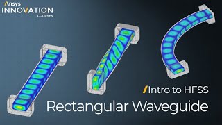 Intro to Ansys HFSS Using a Waveguide Example – Part 2 [upl. by Atisusej743]