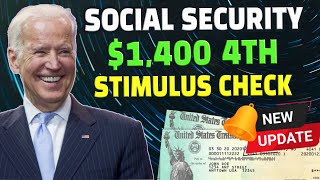 🥳 29th October 4th Stimulus Check Update News 💰1400 Social Security SSDI SSI 2024 More Money News [upl. by Nair]