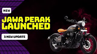 2024 JAWA PERAK New Model  Price  Features  Better Than Classic🔥 [upl. by Ennaeiluj]