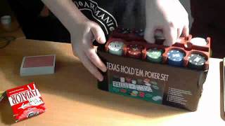 ОБЗОР TEXAS HOLD quot EM POKER SET [upl. by Nennerb846]