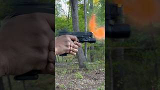 Close view Glock 45 with a PMM compensator [upl. by Nocam219]